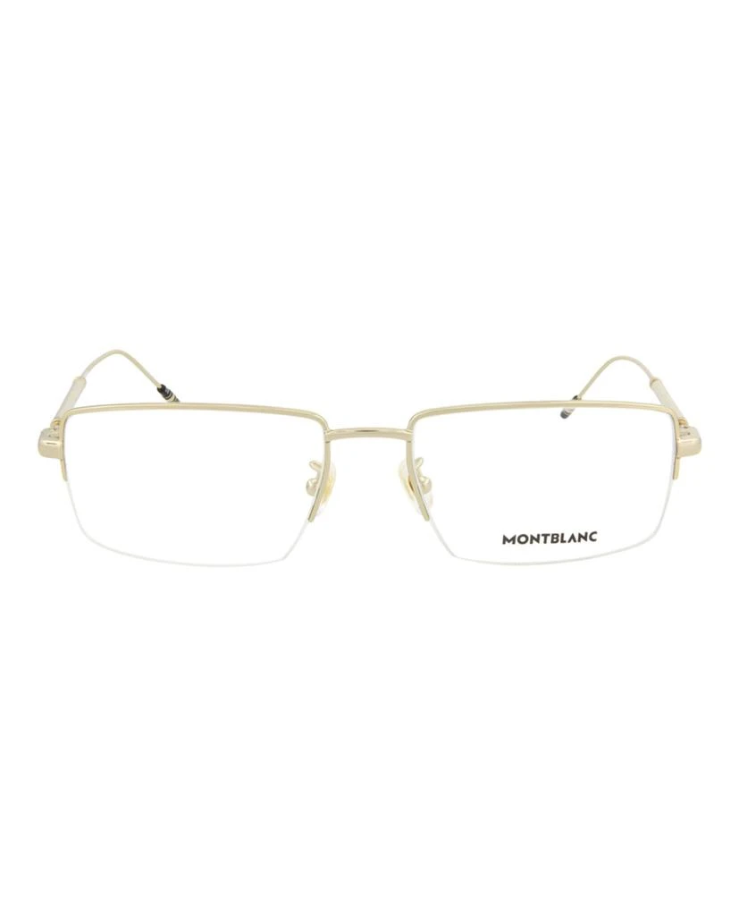 商品MontBlanc|Square-Frame Metal Optical Frames,价格¥1122,第1张图片