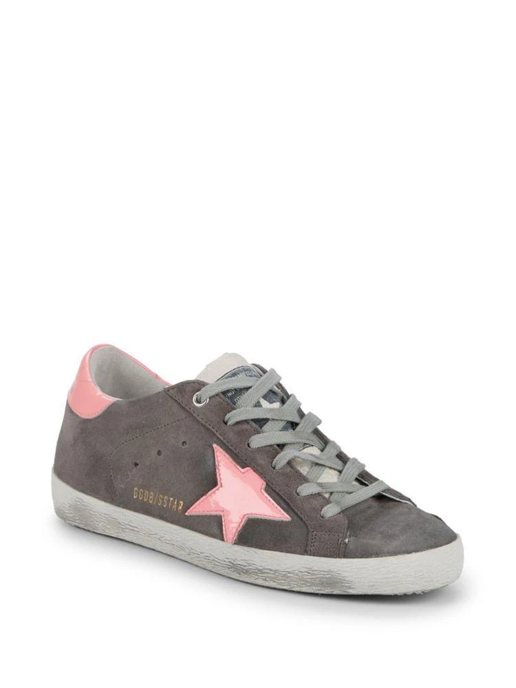 商品Golden Goose|Superstar Suede Patch Sneakers,价格¥2997,第1张图片