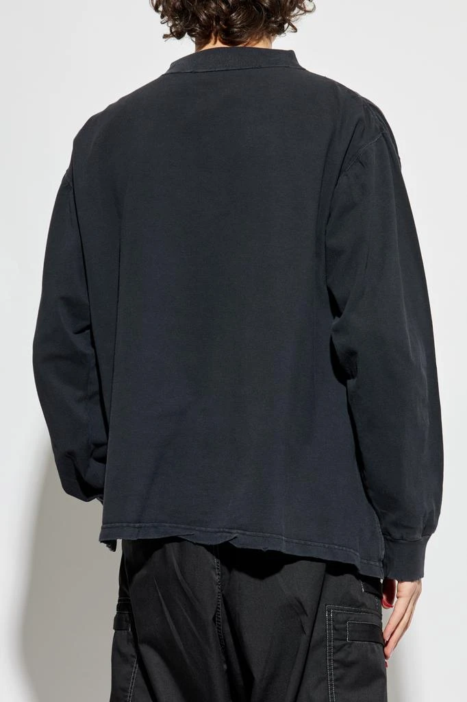 商品Balenciaga|Long sleeve polo,价格¥6564,第4张图片详细描述