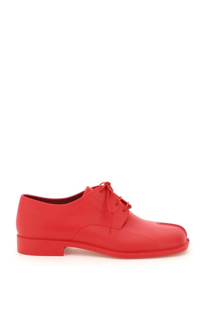 商品MAISON MARGIELA|TABI PVC LACE-UP SHOES,价格¥2019,第1张图片