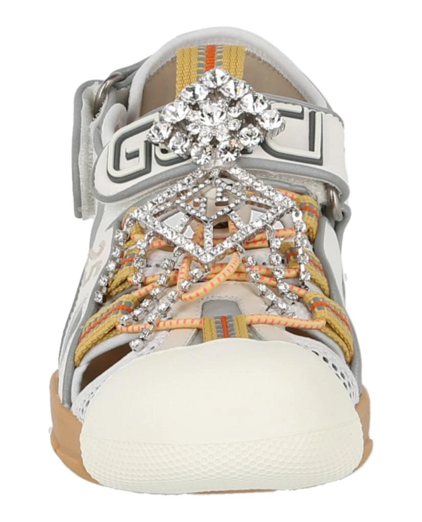商品Gucci|女式 网布金属丝运动凉鞋,价格¥1477,第4张图片详细描述