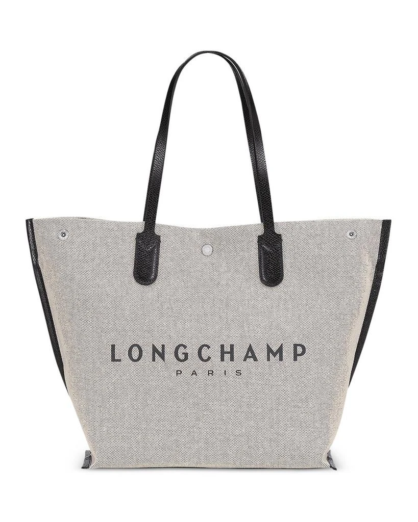 商品Longchamp|Essential Toile Large Canvas Tote,价格¥3236,第1张图片