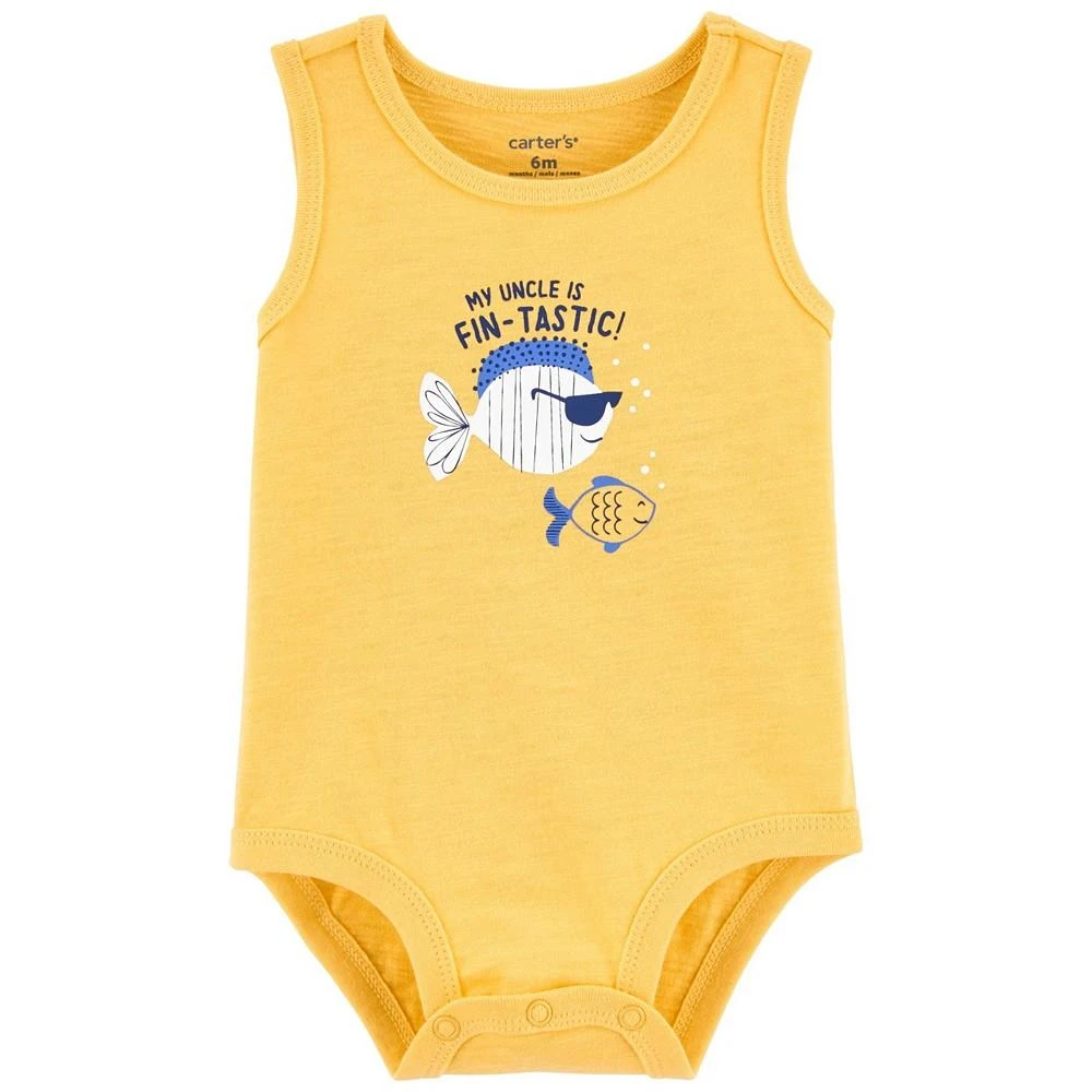 商品Carter's|Baby Neutral Tank Top Bodysuit,价格¥31,第1张图片
