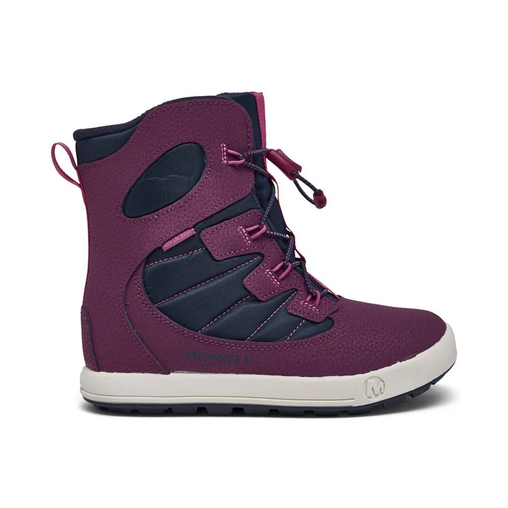 商品Merrell|Little Girls Snow Bank 4.0 Water-Resistant Boots from Finish Line,价格¥259,第2张图片详细描述