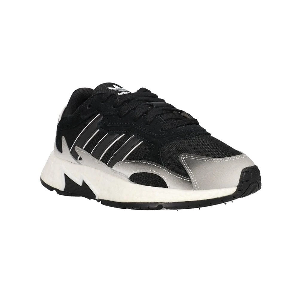商品Adidas|大童 Tresc Run 网面火焰跑步鞋 黑灰色,价格¥337,第2张图片详细描述