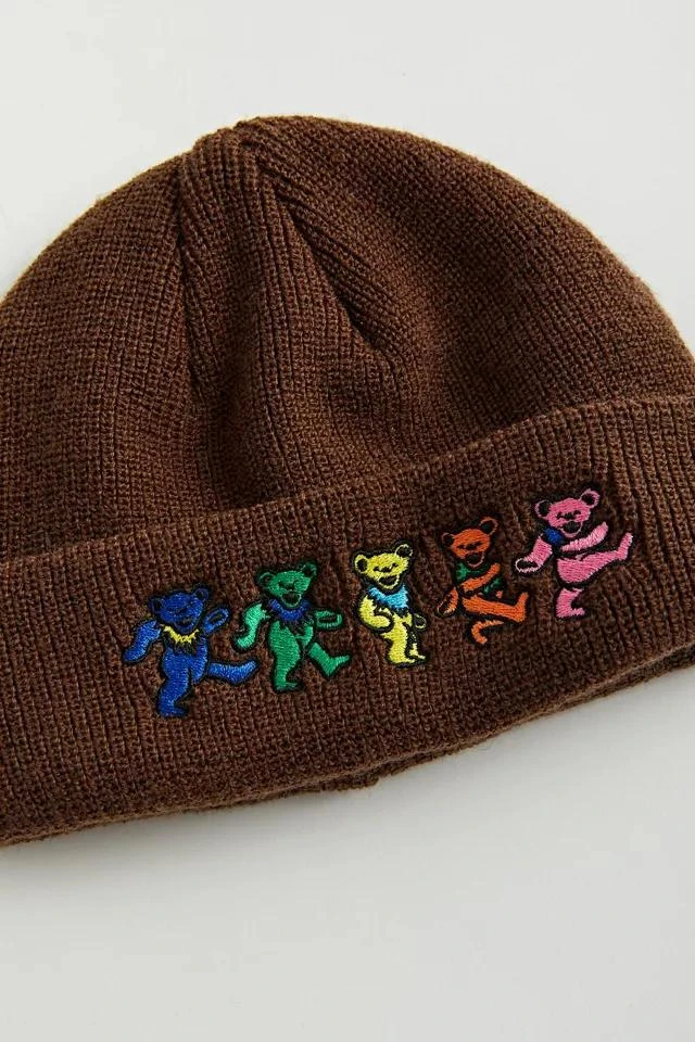 商品Urban Outfitters|Grateful Dead Short Roll Beanie,价格¥151,第2张图片详细描述