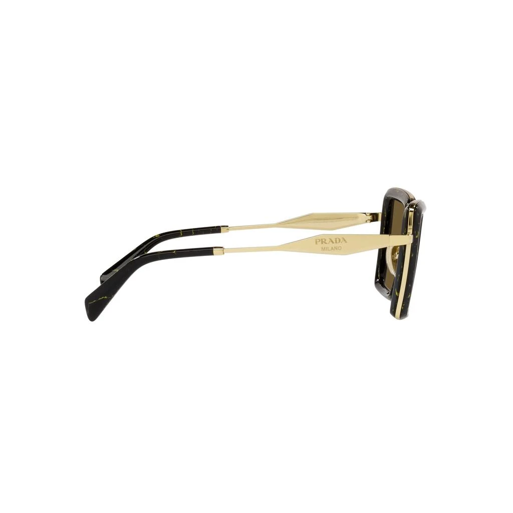 商品Prada|Prada  PR 55ZS 19D01T 52mm Womens Square Sunglasses,价格¥851,第3张图片详细描述