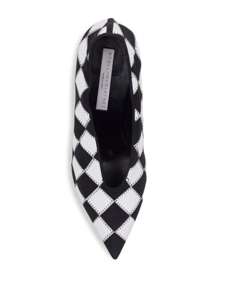 商品Stella McCartney|Checkered Point Toe Pumps,价格¥3537,第4张图片详细描述