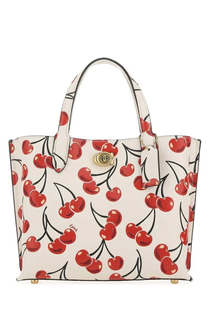 商品Coach|Coach Cherry Print Willow Tote Bag,价格¥1909,第1张图片