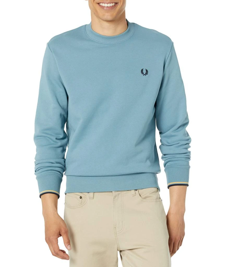 商品Fred Perry|Crew Neck Sweatshirt,价格¥741-¥937,第1张图片