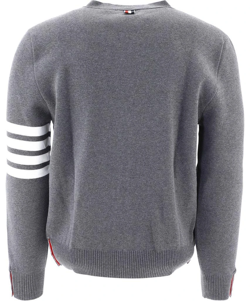 商品Thom Browne|Thom Browne 4-Bar Milano Stitch Cardigan,价格¥6672,第2张图片详细描述