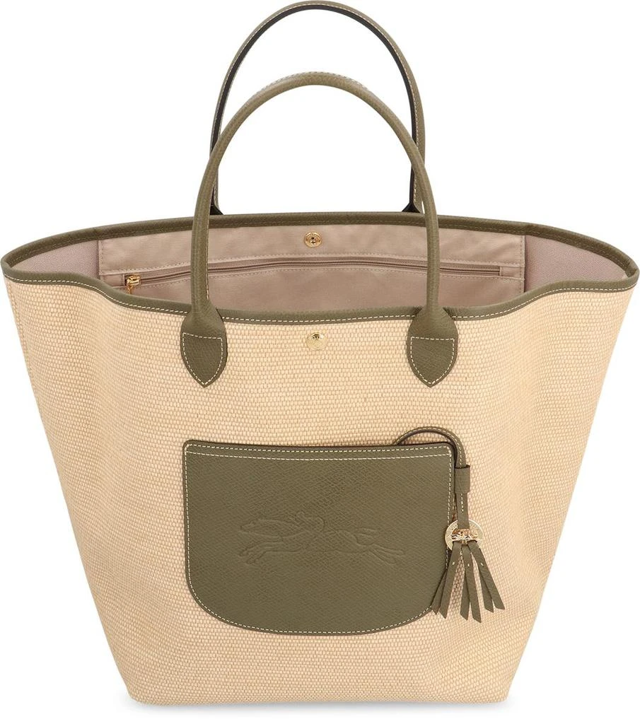 商品Longchamp|Longchamp L Le Pliage Raffia Tote Bag,价格¥3135,第5张图片详细描述