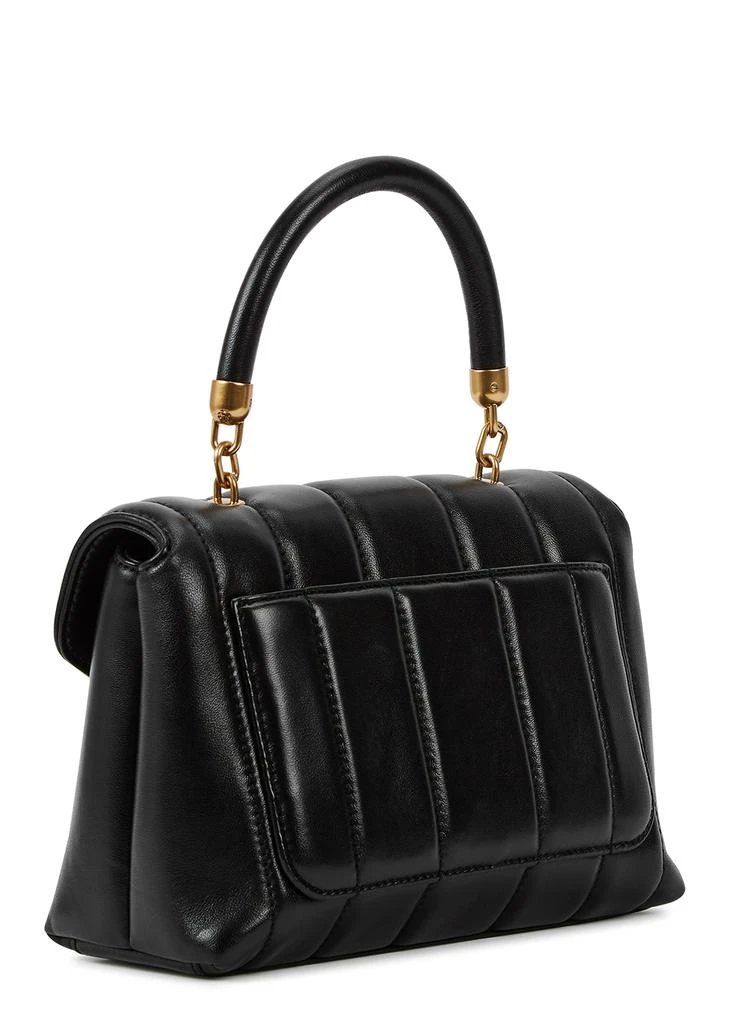 商品Tory Burch|Kira black quilted leather top handle bag,价格¥6000,第2张图片详细描述