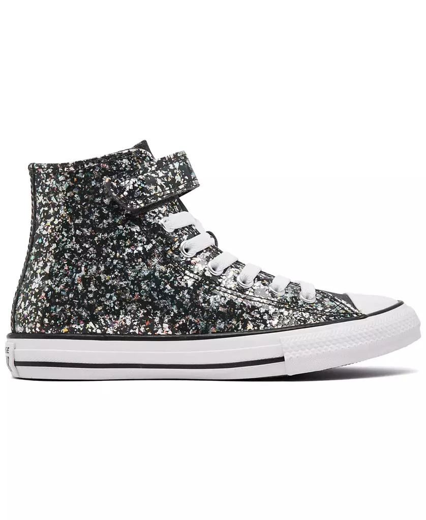 Little Girls Chuck Taylor All Star Glitter Easy-On Casual Sneakers from Finish Line 商品