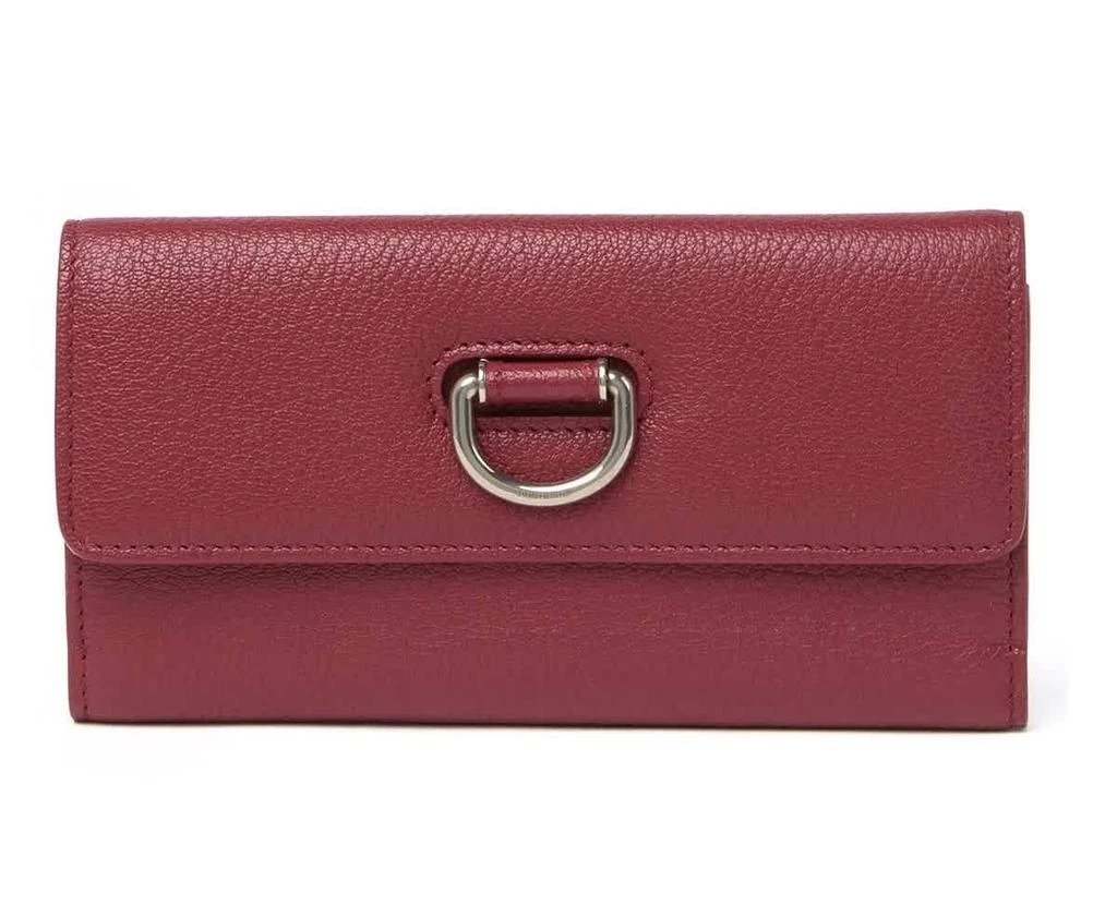 商品Burberry|Crimson Highbury D-ring Leather Wallet,价格¥3436,第1张图片