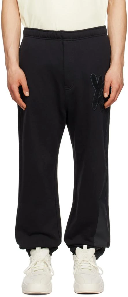 商品Y-3|Black Relaxed-Fit Sweatpants,价格¥1076,第1张图片