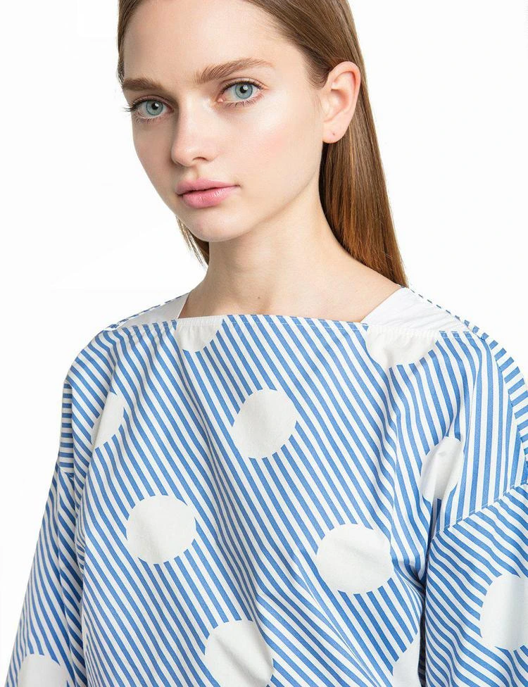 商品Pixie Market|Polka Dot Striped Top,价格¥440,第5张图片详细描述