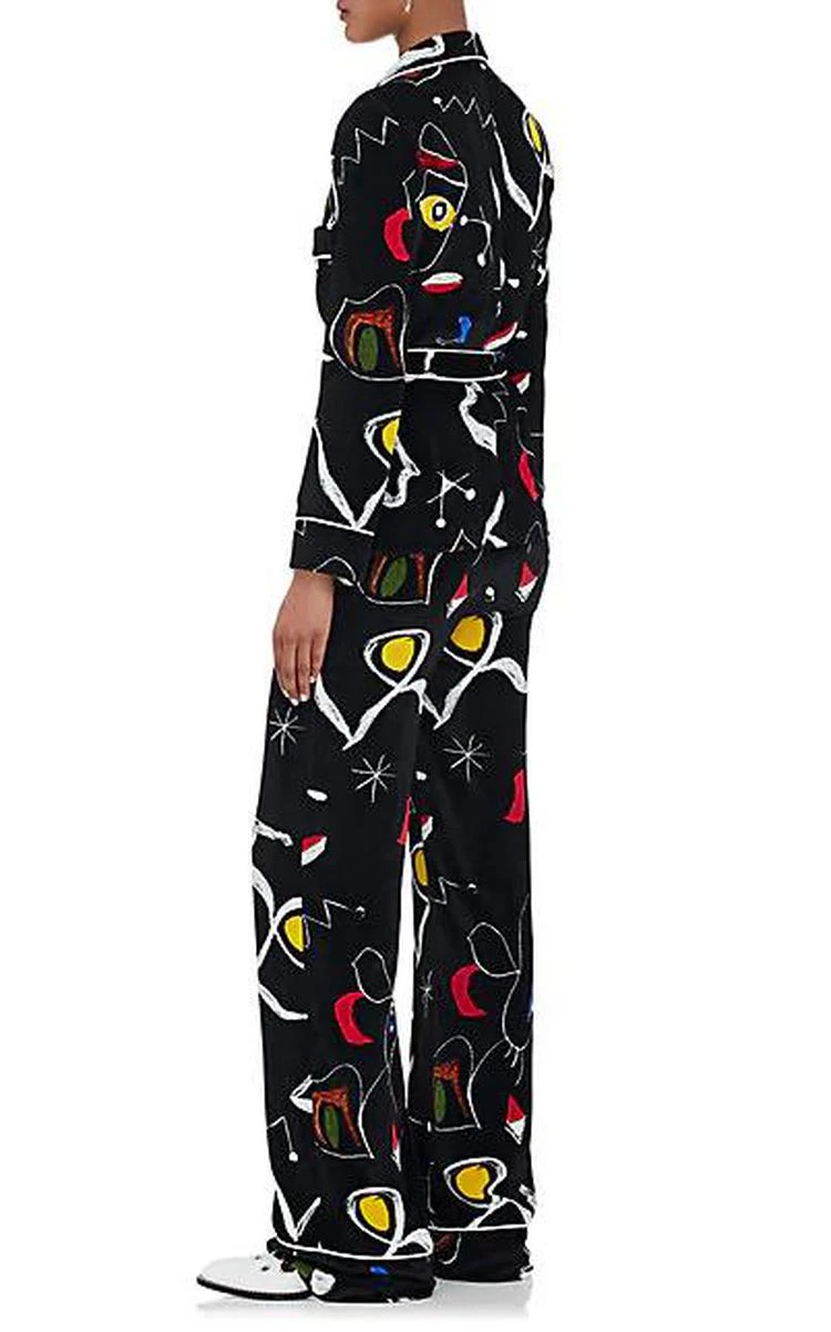 商品Lisa Perry|Belted Velvet Pajama Top,价格¥1166,第4张图片详细描述