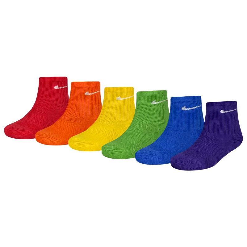 商品NIKE|Nike Dri-Fit Performance Basic Crew Socks - Boys' Grade School,价格¥75,第1张图片