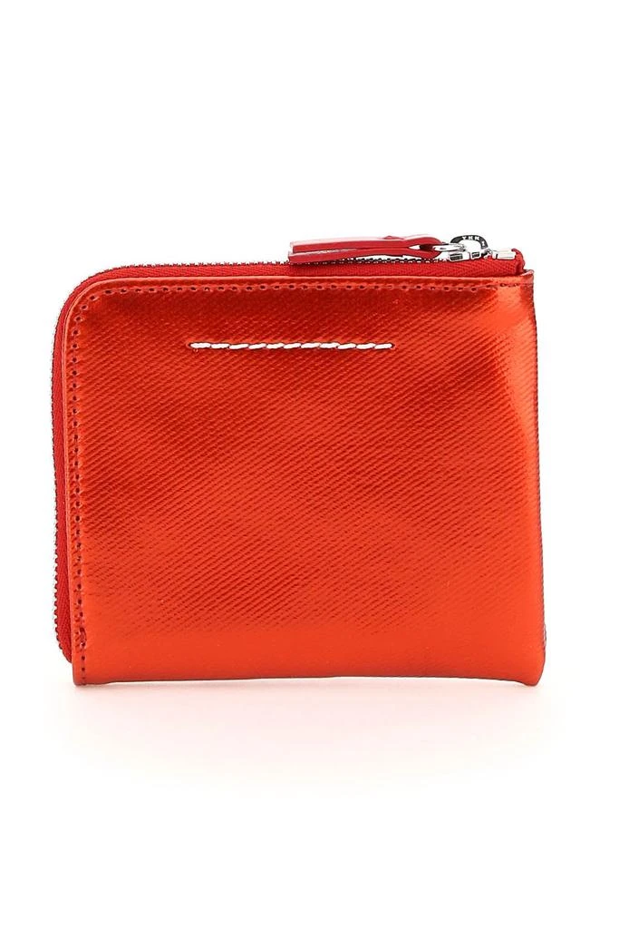 商品MM6|Mm6 Maison Margiela Coated Canvas Mini Wallet,价格¥884,第3张图片详细描述