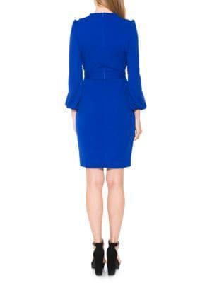 商品ALEXIA ADMOR|Aliana Sheath Wrap Dress,价格¥503,第4张图片详细描述