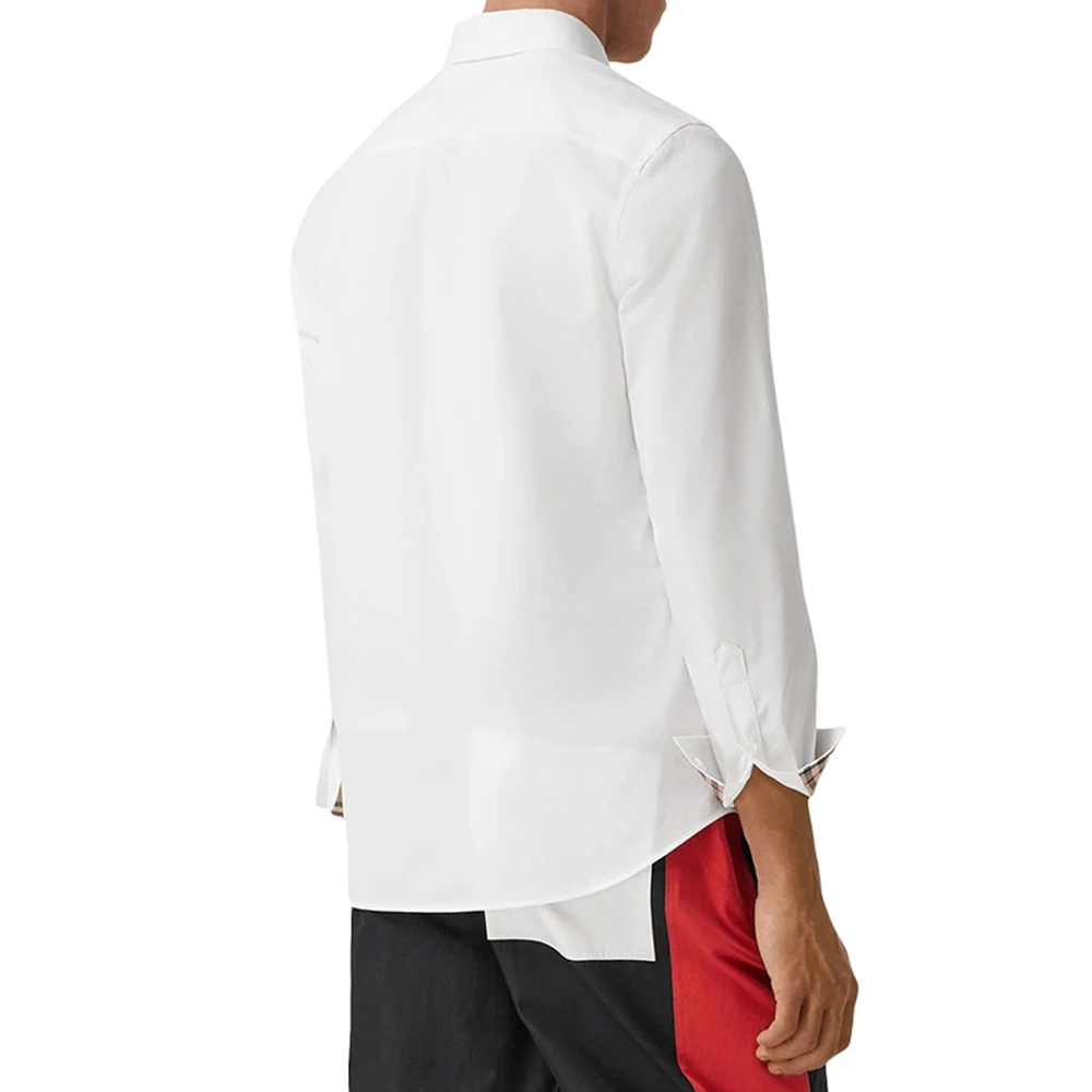 BURBERRY 白色男士衬衫 8032308 商品
