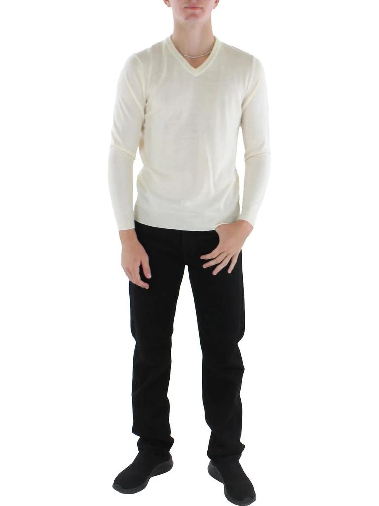 商品Club Room|Mens Merino Wool V-Neck Sweater,价格¥163,第1张图片