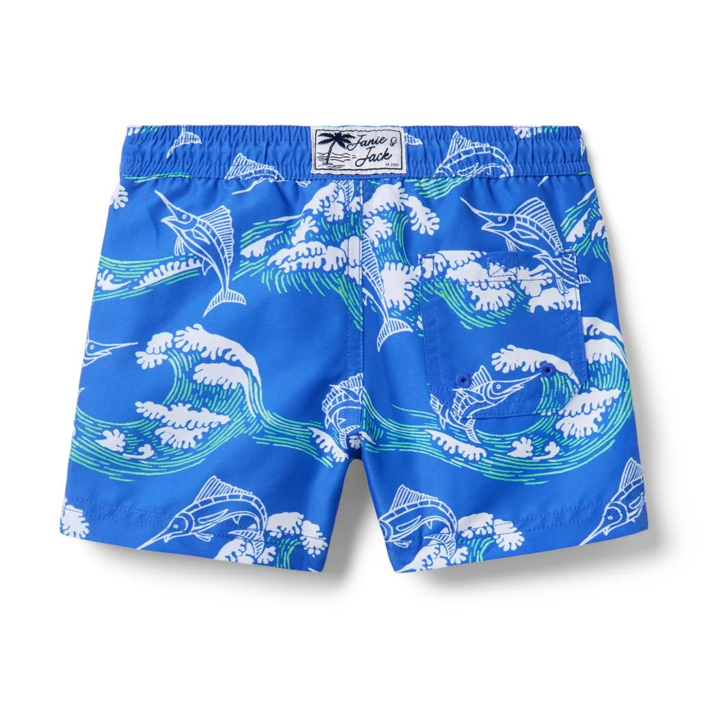 商品Janie and Jack|Printed Swim Shorts (Toddler/Little Kid/Big Kid),价格¥295,第2张图片详细描述