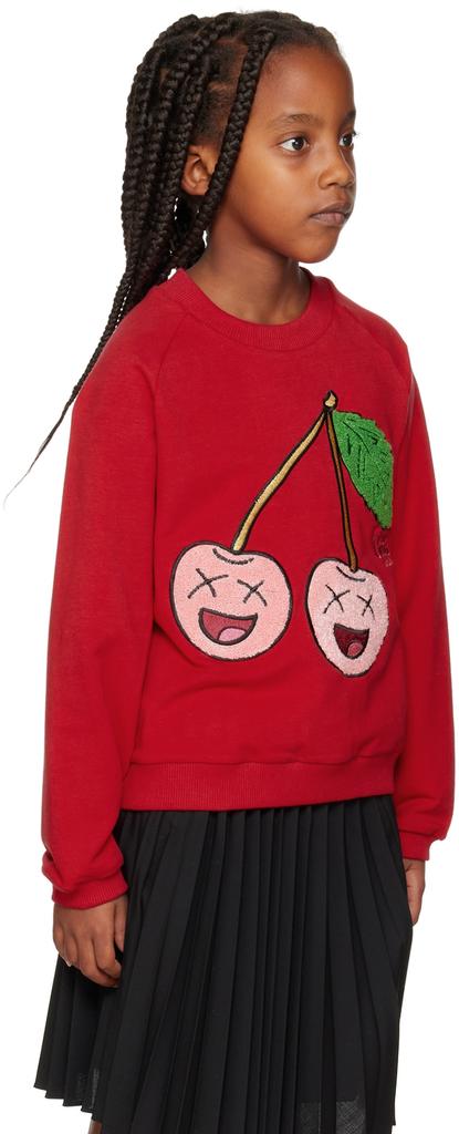 红色 Cherry 儿童套头衫商品第2张图片规格展示