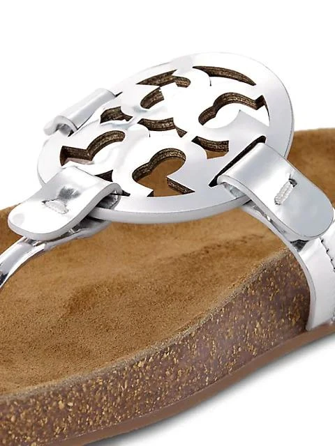 Miller Cloud Metallic Leather Thong Sandals 商品