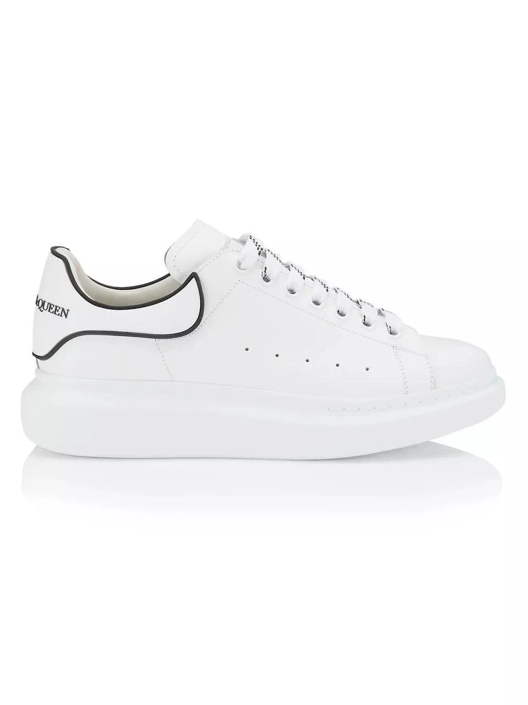 商品Alexander McQueen|Men's Oversized Leather Platform Sneakers,价格¥5434,第1张图片