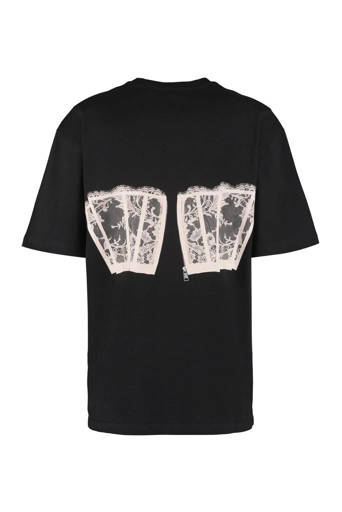 商品Alexander McQueen|Alexander McQueen Printed Crewneck T-Shirt,价格¥1963,第2张图片详细描述