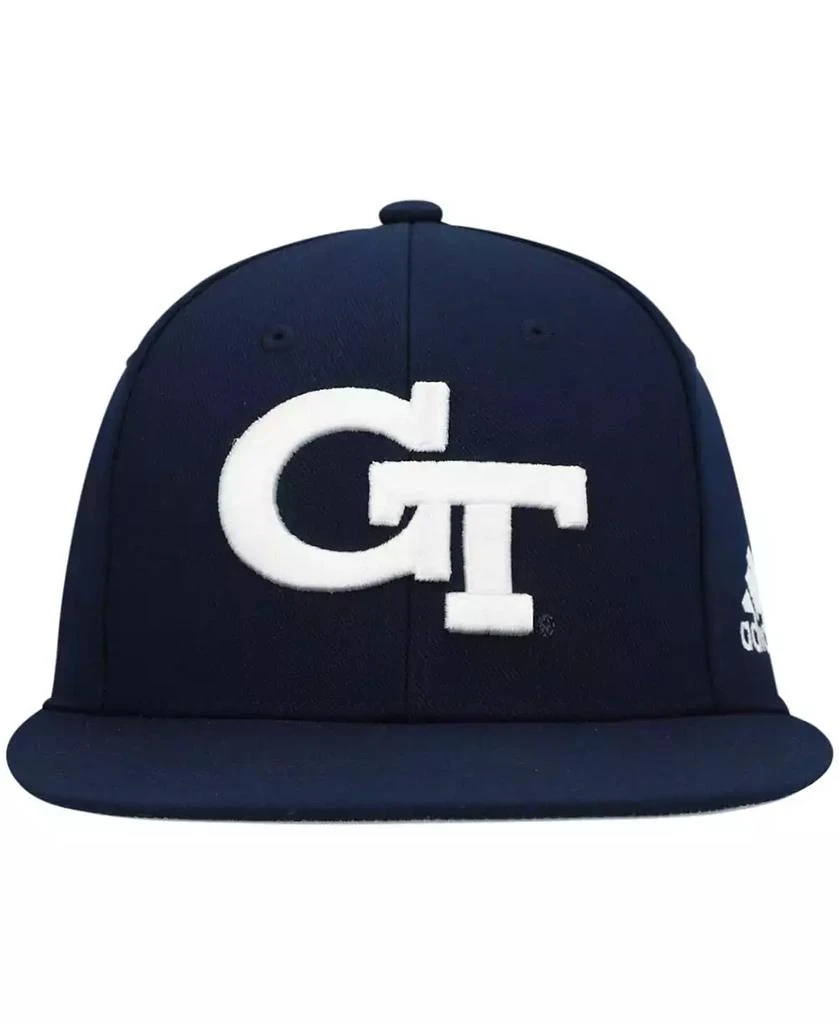 商品Adidas|Men's Navy Georgia Tech Yellow Jackets Logo On-Field Baseball Fitted Hat,价格¥224,第2张图片详细描述