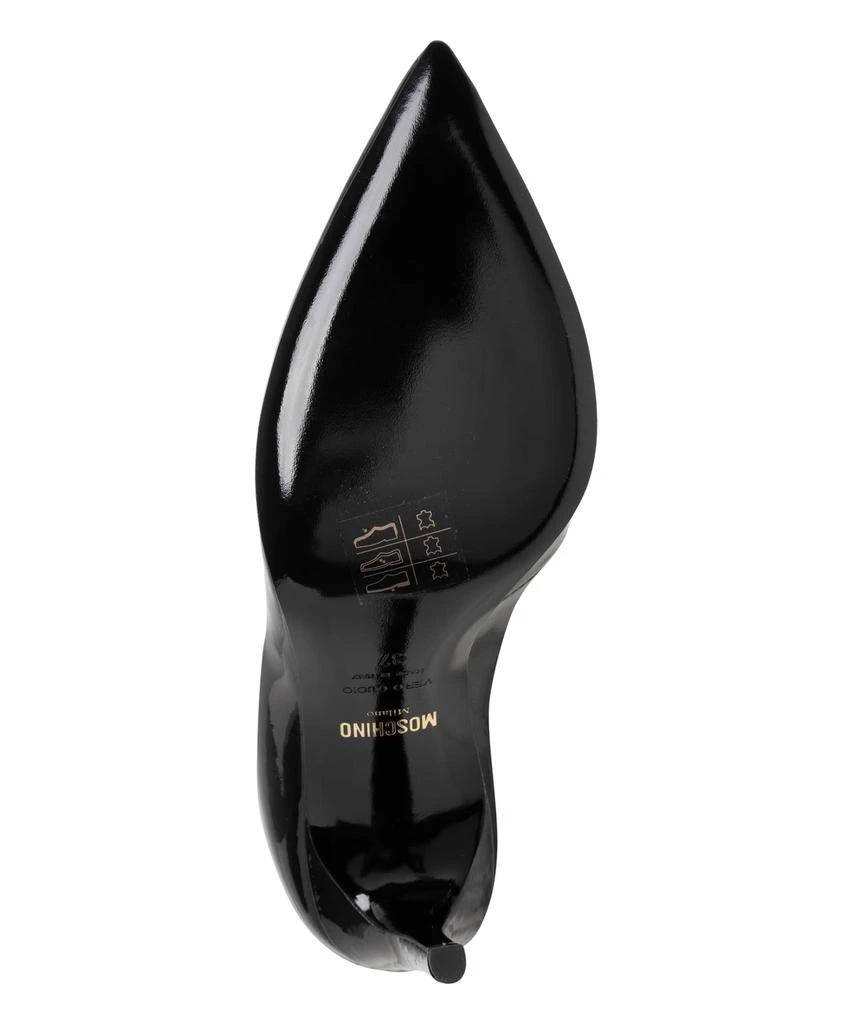 商品Moschino|Moschino Leather Heeled Boots,价格¥3008,第4张图片详细描述
