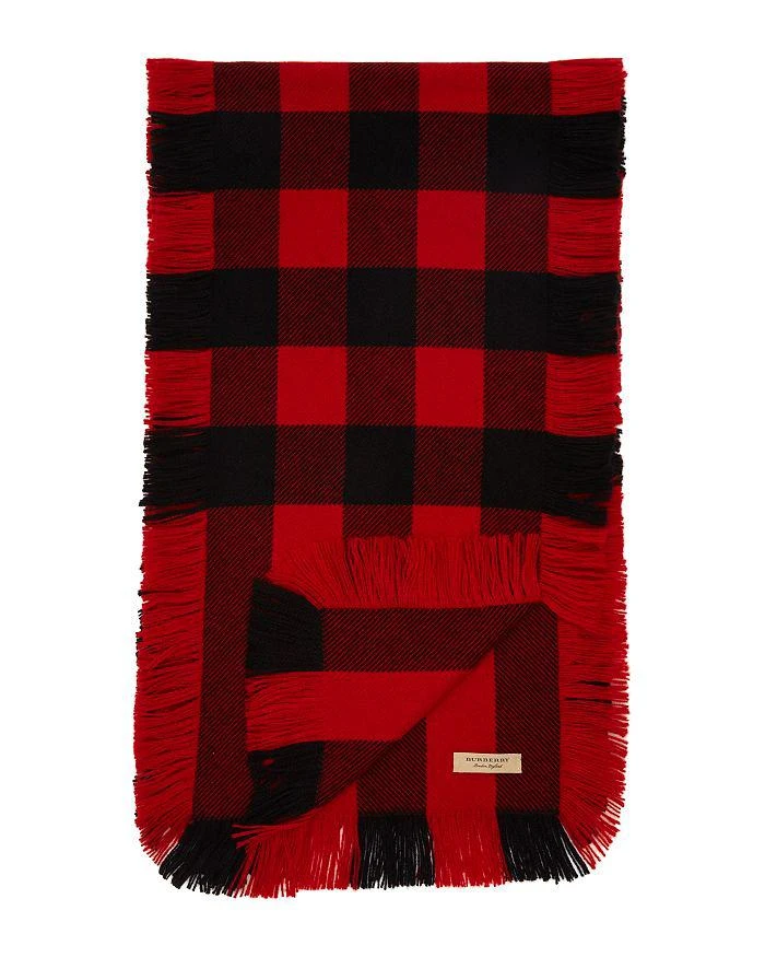 商品Burberry|Half Mega Fringe Scarf,价格¥2165,第2张图片详细描述