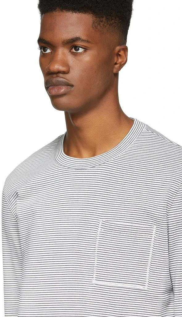 商品A.P.C.|Black & Off-White Boxy Sweatshirt,价格¥930,第4张图片详细描述