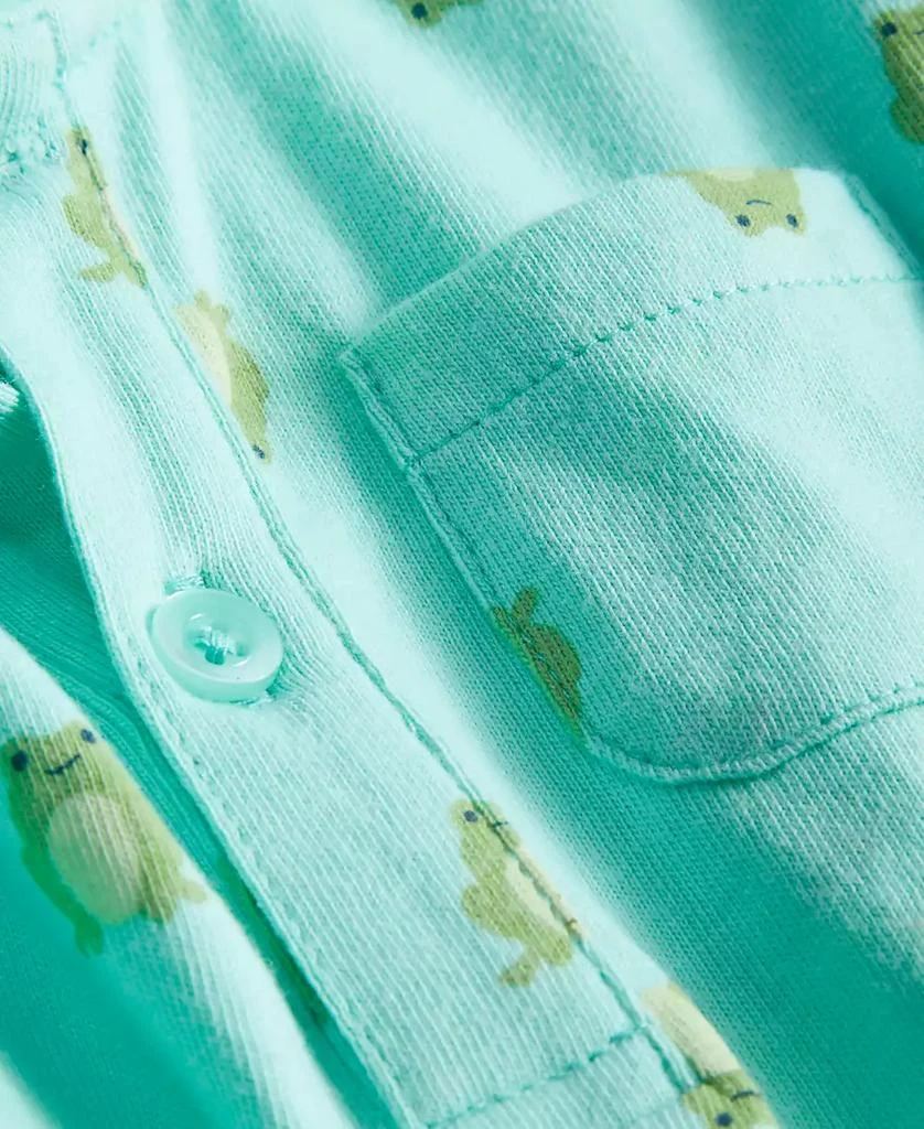 商品First Impressions|Baby Boys Jump Frog-Print Sunsuit, Created for Macy's,价格¥114,第3张图片详细描述