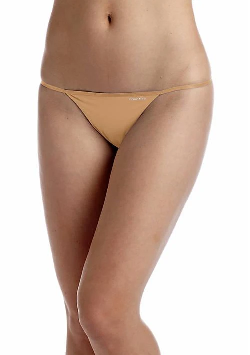 商品Calvin Klein|Klein Sleek String Thong   D3509,价格¥57,第1张图片