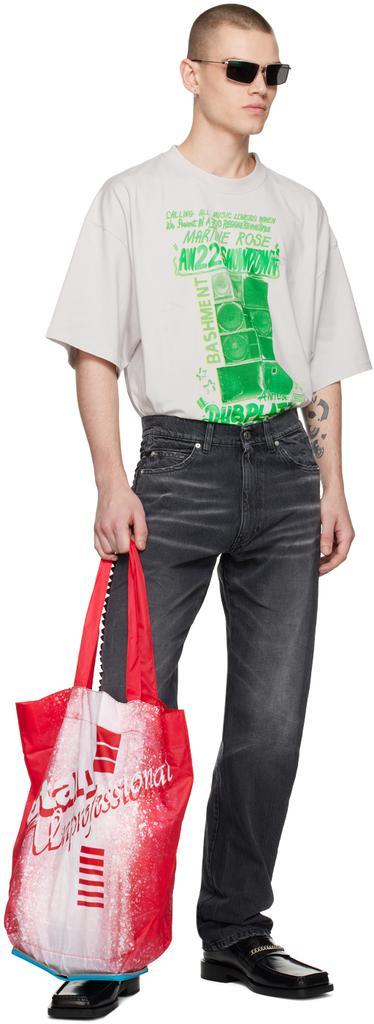 商品Martine Rose|Black Twist Loop Jeans,价格¥3607,第6张图片详细描述