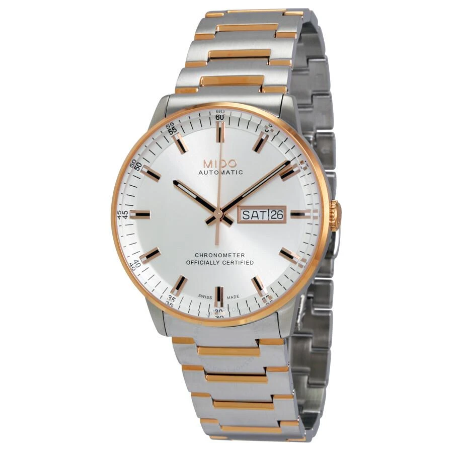 商品MIDO|Commander II Automatic Chronometer Silver Dial Men's Watch M021.431.22.031.00,价格¥7424,第1张图片