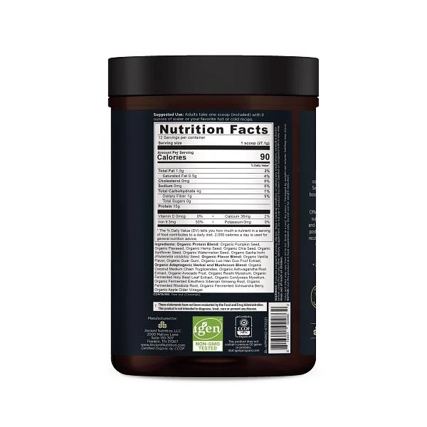 Plant Protein+ | Powder Vanilla (12 Servings) 商品