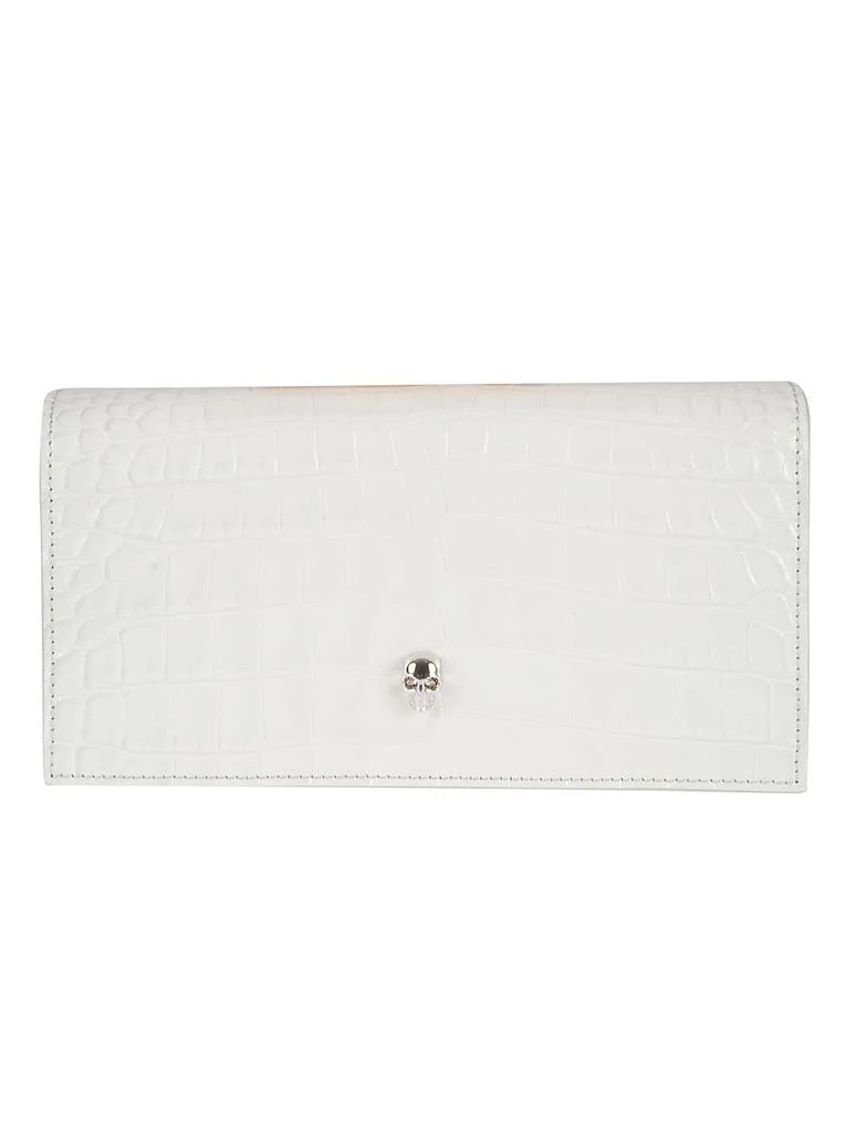 商品Alexander McQueen|Alexander McQueen Flap Contain Wallet,价格¥4141,第1张图片