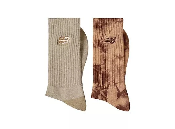 商品New Balance|Lifestyle Tie Dye Midcalf Socks 2 Pack,价格¥124,第2张图片详细描述