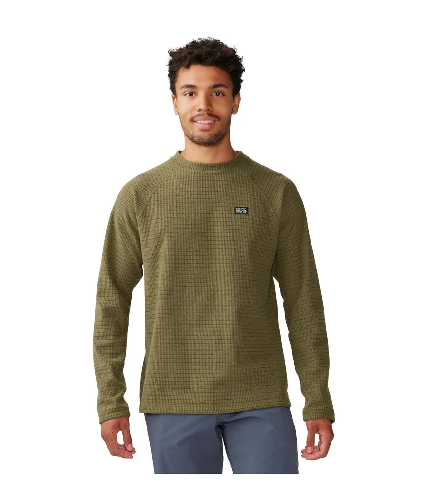 商品Mountain Hardwear|Summit Grid Long Sleeve Crew,价格¥401,第1张图片
