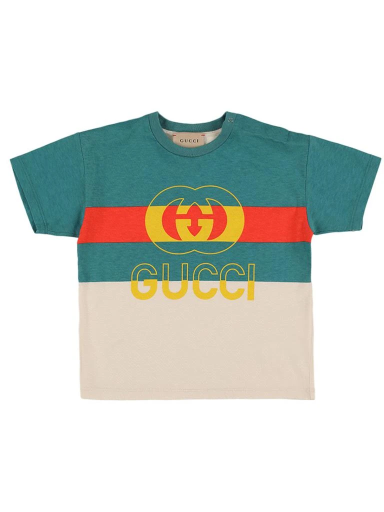 商品Gucci|Cotton Jersey T-shirt,价格¥1925,第1张图片