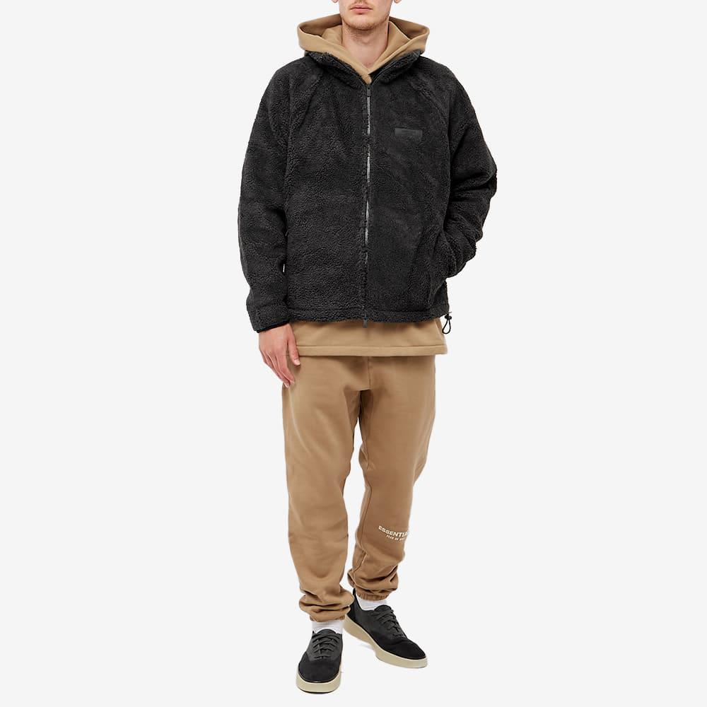 Fear of God ESSENTIALS Polar Fleece Zip Jacket - Iron商品第4张图片规格展示