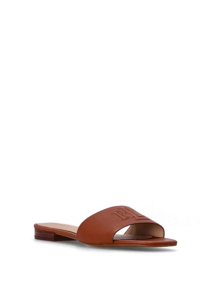 関税送料込【LAUREN RALPH LAUREN】EVERLEY CALFSKIN SANDAL Everley Calfskin Sandal