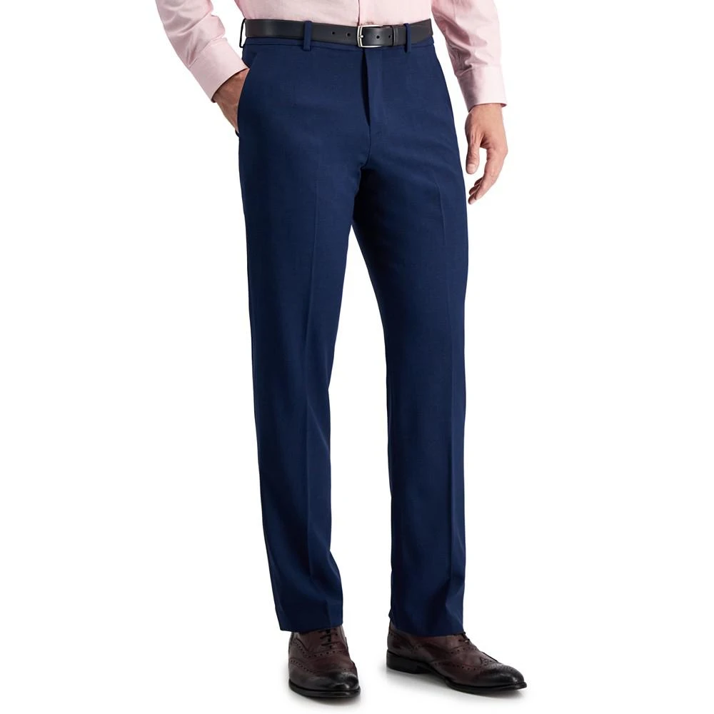 Perry Ellis Portfolio Men's Modern-Fit Stretch Solid Dress Pants 1