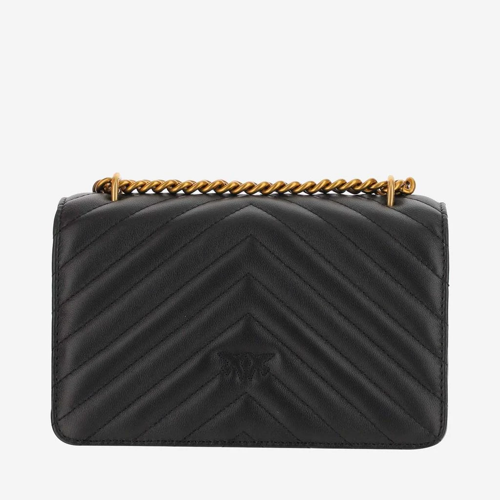 商品PINKO|PINKO LOVE MINI ICON CHEVRON BAG,价格¥1618,第3张图片详细描述