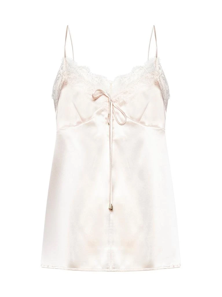 商品PINKO|Pinko Lace-Trim Satin Camisole,价格¥915,第1张图片